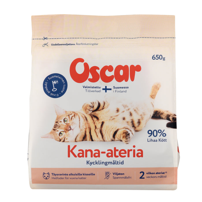 Oscar Kana-ateria kissoille