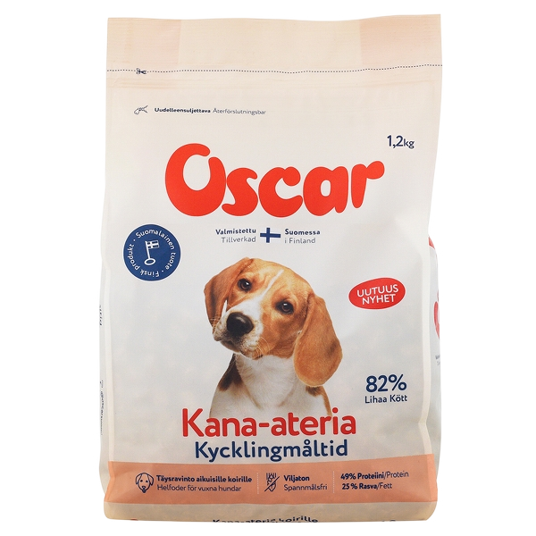 Oscar Kana-ateria koirille