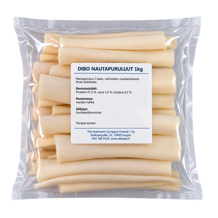 DIBO Nautapuruluut 1 kg 2-laatu