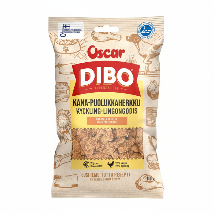 DIBO Kana-puolukkaherkku 100 g