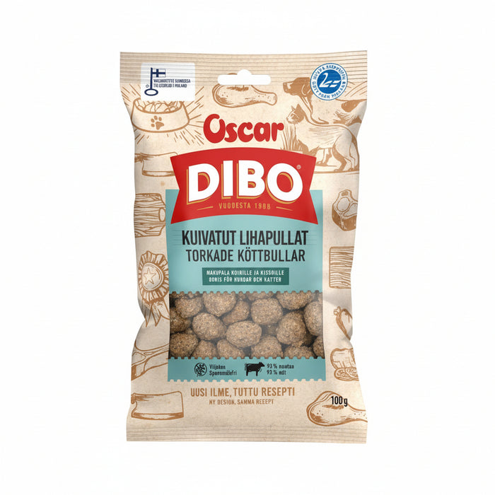 Dibo Kuivatut lihapullat 100 g