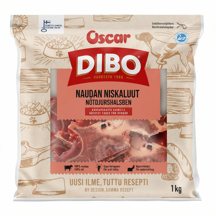 DIBO Naudan niskaluut 1 kg
