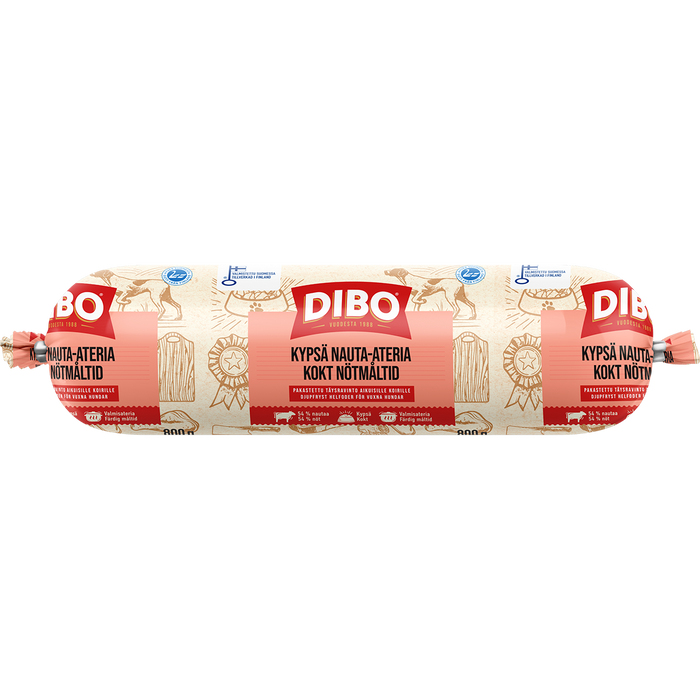 DIBO Kypsä nauta-ateria 800 g