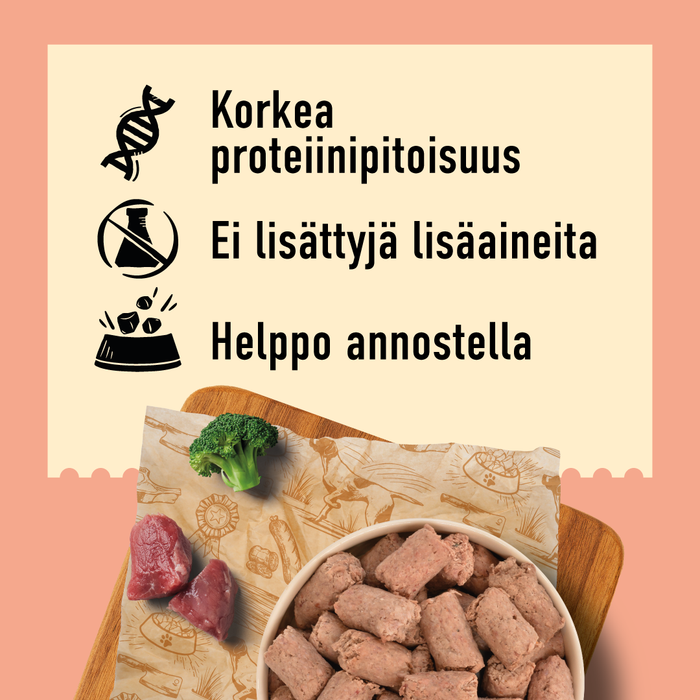DIBO Nauta-kasvispullat 1kg