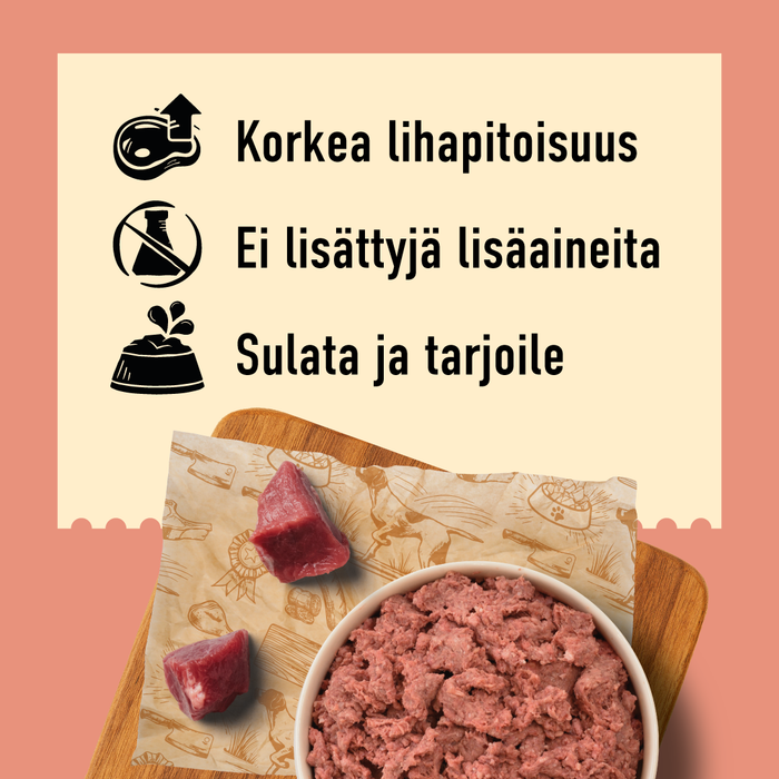 DIBO Nautajauheliha 500 g