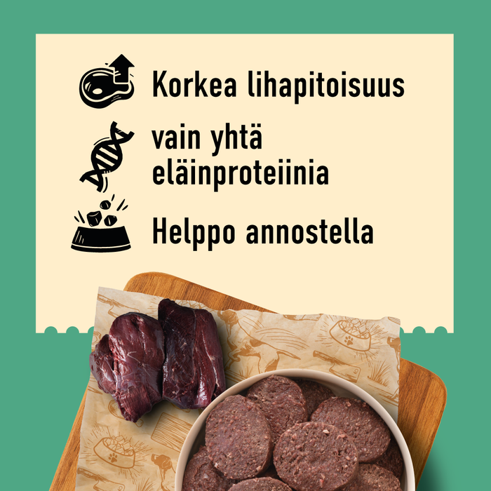 DIBO Poro jauhelihapihvi 800 g
