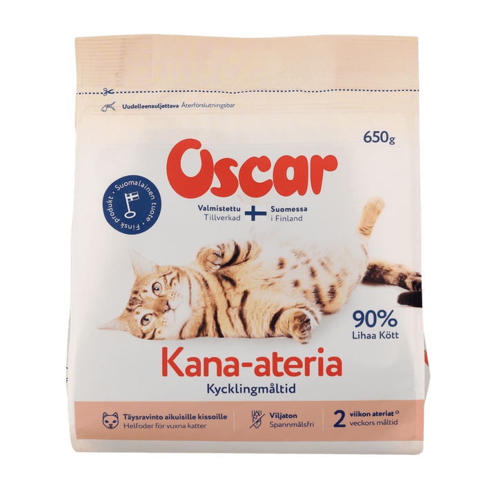 Oscar Kana-ateria kissoille